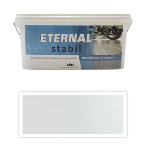 ETERNAL Stabil - vodou ředitelná barva na betonové podlahy 2.5 l Bílá 01
