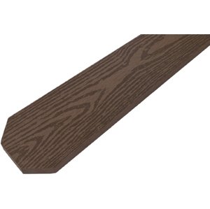 WPC dřevoplastové plotovky tříhranné LamboDeck 13x90x900 - Brownish Red