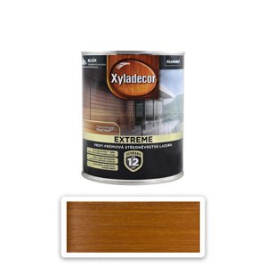 XYLADECOR Extreme - prémiová olejová lazura na dřevo 0.75 l Teak