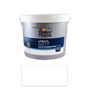 DULUX Trade Vinyl Matt PBW - prémiová malířská barva do interiéru 10 l Bílá