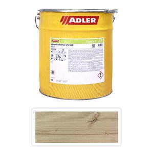 ADLER Lignovit Interior UV 100 - vodou ředitelná lazura na dřevo pro interiéry 18 l Tanne 53960