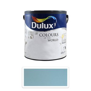 DULUX Colours of the World - matná krycí malířská barva do interiéru 2.5 l Mrazivý tyrkys