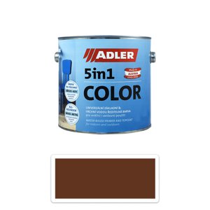 ADLER 5in1 Color - univerzální vodou ředitelná barva 2.5 l Rehbraun / Světle žlutohnědá RAL 8007