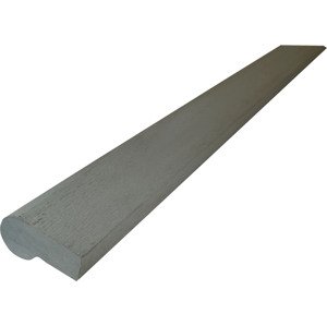 Latě na lavičku WPC dřevoplast koncové LamboDeck 32x100x1500 - Stone Grey