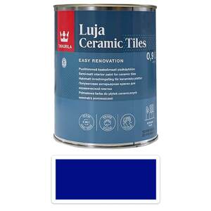 TIKKURILA Luja Ceramic Tiles - barva na keramické obklady 0.9 l Ultramarínová RAL 5002