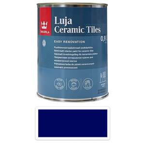 TIKKURILA Luja Ceramic Tiles - barva na kTIKKURILA Luja Ceramic Tiles - barva na keramické obklady 0.9 l Nachtblau / Noční modrá RAL 5022