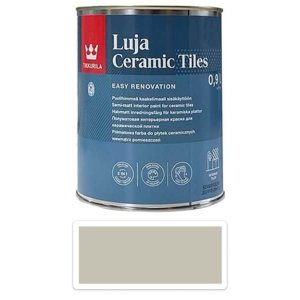 TIKKURILA Luja Ceramic Tiles - barva na keramické obklady 0.9 l Kieselgrau / Štěrková šedá RAL 7032