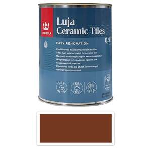 TIKKURILA Luja Ceramic Tiles - barva na keramické obklady 0.9 l Rehbraun/Světle žlutohnědá RAL 8007