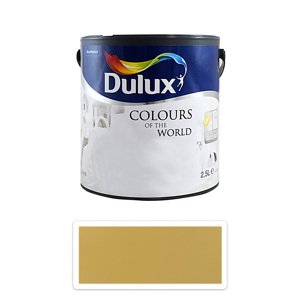 DULUX Colours of the World - matná krycí malířská barva do interiéru 2.5 l Zlatý chrám