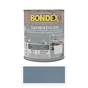 BONDEX Garden Colors - dekorativní silnovrstvá lazura na dřevo, beton a kov 0.75 l Bluebell