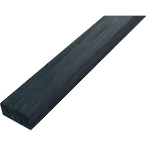Latě na lavičku dřevěné, smrk, barvené - odstín antracit 35x70x1750, kvalita AB