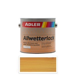 ADLER Allwetterlack - lodní lak z umělé pryskyřice 2.5 l Bezbarvý lesk 50020