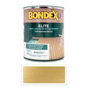BONDEX Elite - odolný rychleschnoucí ochranný olej na dřevo v exteriéru 0.75 l Bezbarvý