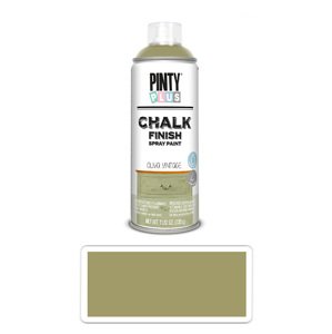 PINTYPLUS CHALK - křídová barva ve spreji na různé povrchy 400 ml Olivově zelená CK803
