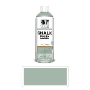 PINTYPLUS CHALK - křídová barva ve spreji na různé povrchy 400 ml Londýnská šedá CK817