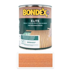 BONDEX Elite - odolný rychleschnoucí ochranný olej na dřevo v exteriéru 0.75 l Teak