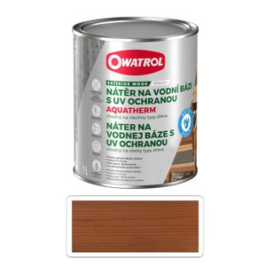 OWATROL Aquatherm - UV ochranný nátěr na dřevěné povrchy v interiéru a exteriéru 1 l Teak