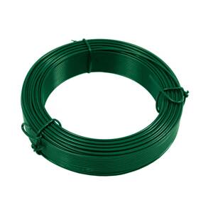 Vázací pozinkový drát s poplastováním, o síle drátu 1,40 mm, o délce 24 m, ZN+PVC zelený