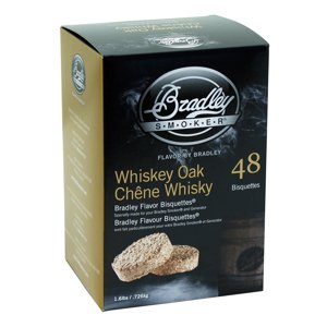 Bradley Smoker Udící briketky Whisky Oak - 48ks