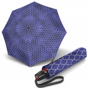 Elegantní dámský plně automatický deštník - Knirps T.200 REGENERATE BLUE