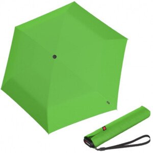 Lehký dámský skládací plochý deštník - Knirps US.050 GREEN