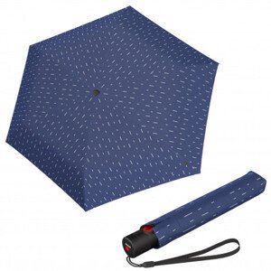 Elegantní dámský plně automatický deštník - Knirps U.200 RAIN BLUE