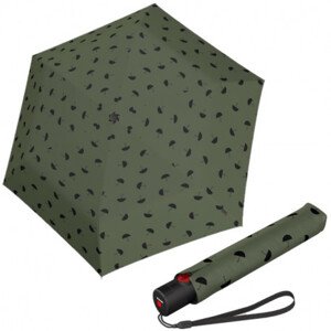 Elegantní dámský plně automatický deštník - Knirps U.200 UMBRELLA OLIVE