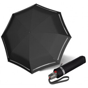 Elegantní plně automatický deštník - Knirps T.200 REFLECTIVE BLACK