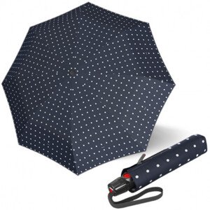 Elegantní dámský plně automatický deštník - Knirps T.200 KELLY DARK NAVY