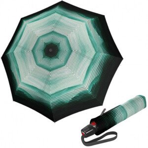 Elegantní dámský plně automatický deštník - Knirps T.200 2DREAM GREEN