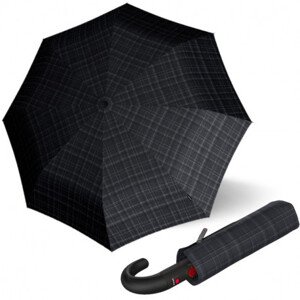 Elegantní pánský plně automatický deštník - Knirps T.260 PRINTS CHECK