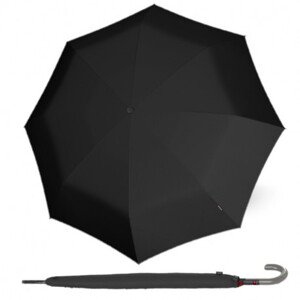 Pánský holový vystřelovací deštník - Knirps T.903 EXTRA LONG BLACK