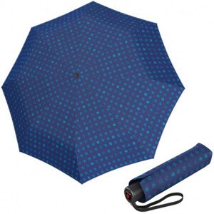 Elegantní dámský skládací deštník - Knirps A.050 MEDIUM PINTA AQUA