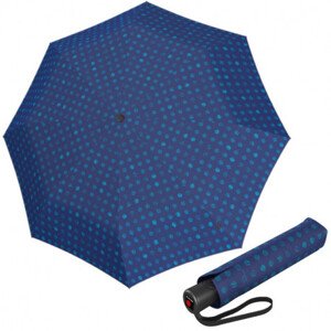 Elegantní dámský plnoautomatický deštník - Knirps A.200 MEDIUM PINTA AQUA
