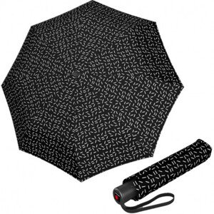 Elegantní dámský plnoautomatický deštník - Knirps A.200 2DANCE BLACK