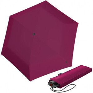 Lehký dámský skládací plochý deštník - Knirps AS.050 SLIM SMALL VIOLET