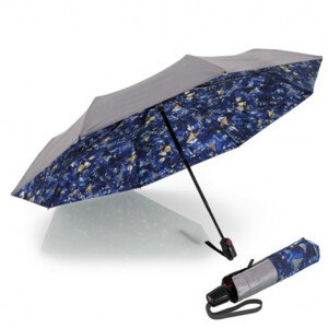 Elegantní dámský plně automatický deštník - Knirps T.200 Feel Lapis s UV