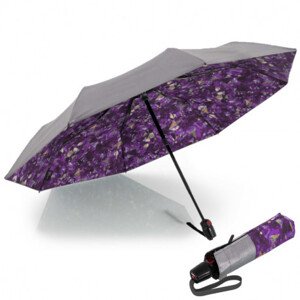 Elegantní dámský plně automatický deštník - Knirps T.200 Feel Purple s UV