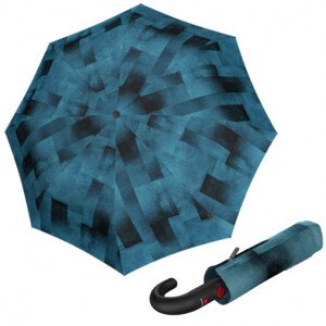 Eko elegantní plně automatický deštník - Knirps Medium Duomatic T.260 CLEAR SKY