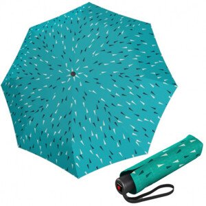 Elegantní dámský skládací deštník - Knirps A.050 ENJOY MINT