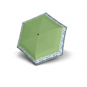 Doppler Fiber Magic XS SIERRA - dámský plně automatický deštník, zelená, puntík