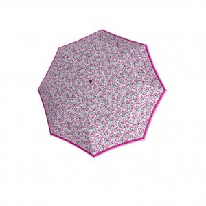 Doppler Fiber Magic Sprinkle - dámský plně automatický deštník, růžová, geometrický / abstraktní