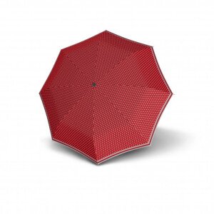Derby Hit Magic Starlet - dámský plně automatický deštník, červená