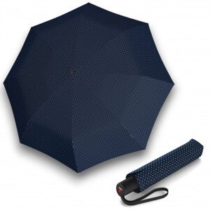 Elegantní dámský plnoautomatický deštník - Knirps A 200 Medium Duomatic Joy Navy