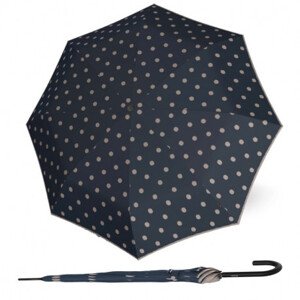 Elegantní holový vystřelovací deštník - Knirps A.760 Stick Automatic Dot Art Ocean