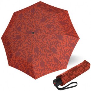 Elegantní dámský skládací deštník - Knirps A.050 MEDIUM Organic Magma