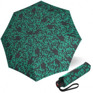 Elegantní dámský skládací deštník - Knirps A.050 MEDIUM Organic Neptune
