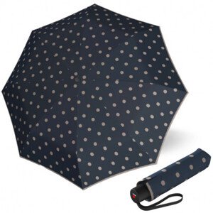 Elegantní dámský skládací deštník - Knirps A.050 MEDIUM Dot Art Ocean