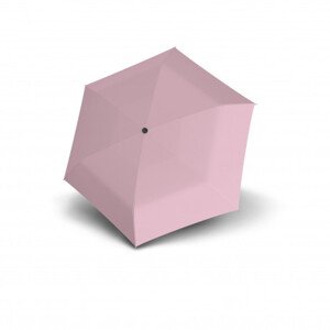 Knirps Knirps US.050 ultra light slim manual rose - lehký dámský skládací plochý deštník