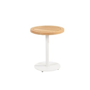 Volta příruční stolek bílý Ø45 cm
